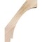 Ekena Millwork 5 1/2"W x 14"D x 18"H Imperial Smooth Knee Brace, Douglas Fir BRC06X14X18IMP00SDF - alternate 4